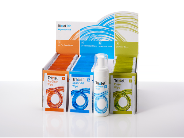 Tristel Trio Wipes System