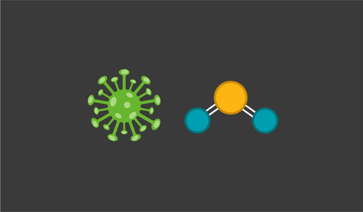 Triology, la chimie Tristel ClO₂ : mode d'action sur les virus