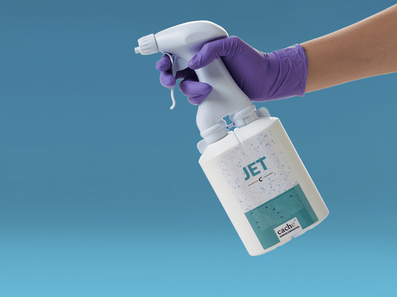 JET : désinfectant sporicide de haute performance pour les surfaces.