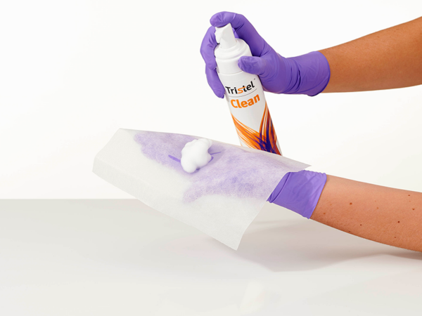 Tristel Clean: mousse nettoyante tri-enzymatique