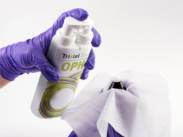 Désinfectant de haut niveau pour l'ophtalmologie:Tristel Duo OPH.