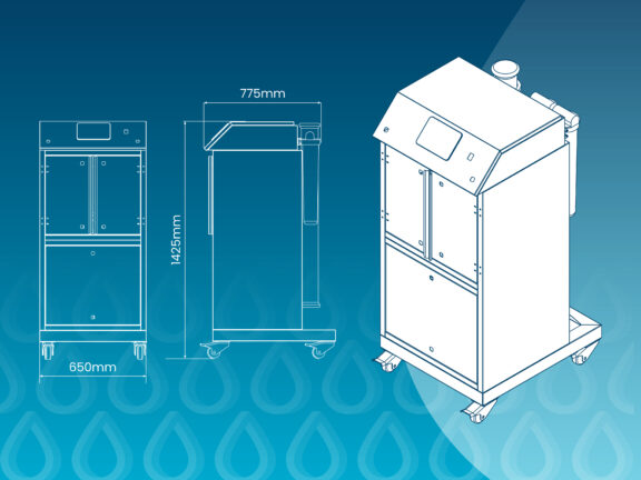 Water filtration Rinse Assure diagram