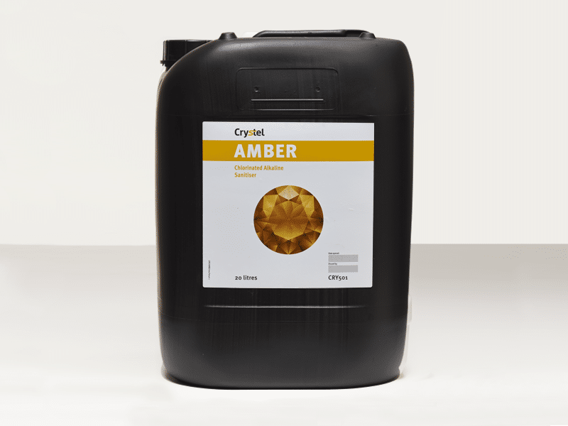 Crystel Amber drum - black.